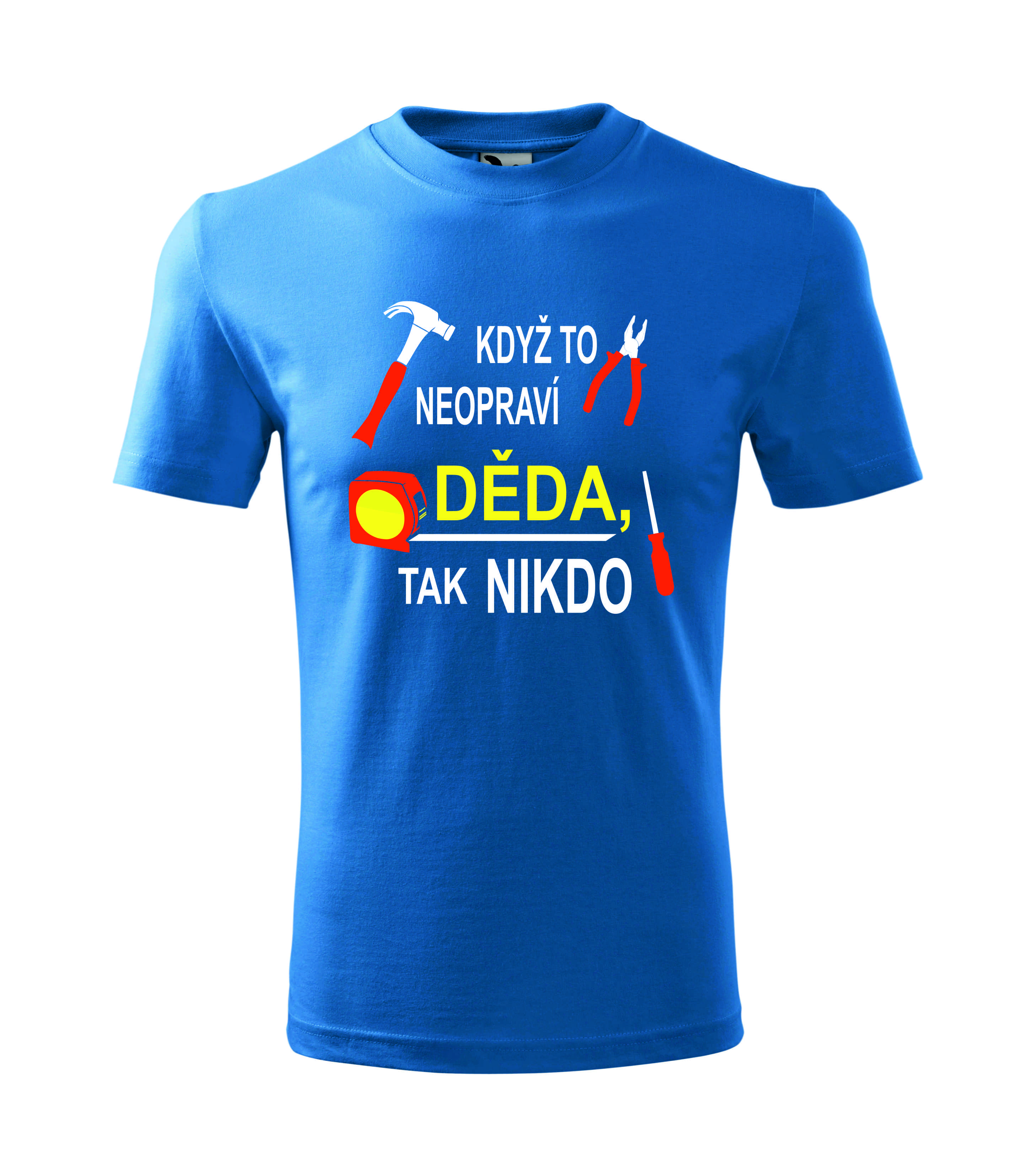 Pánské triko Děda opravář 